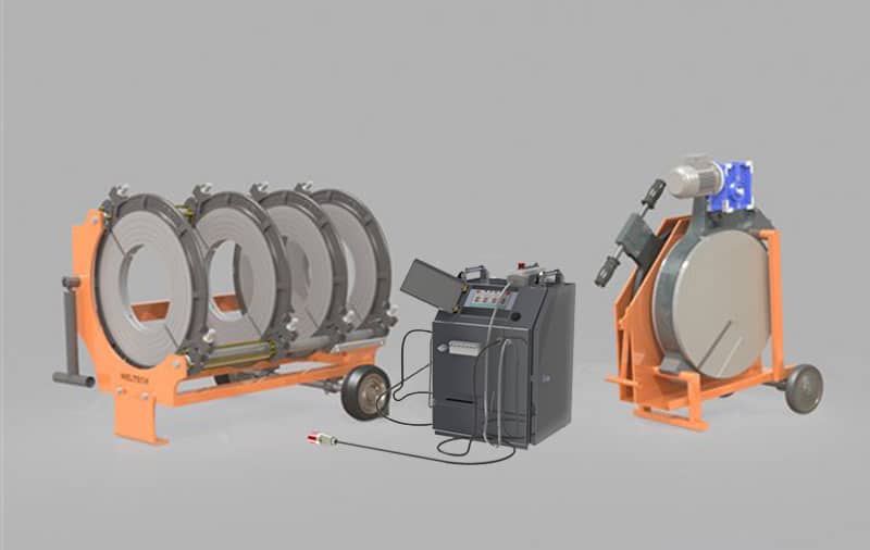 CNC W630 Polyethylene Pipe Hydraulic Butt Welding Machine